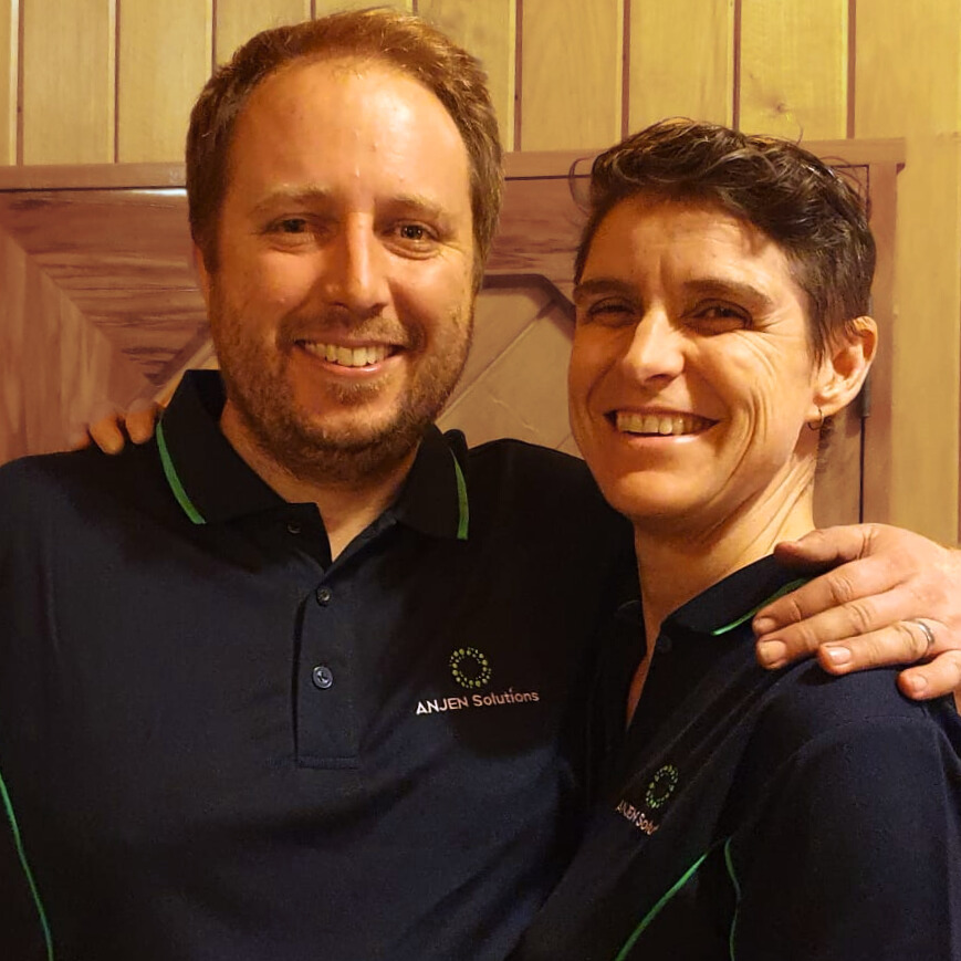 Picture of Andrew and Jennie
